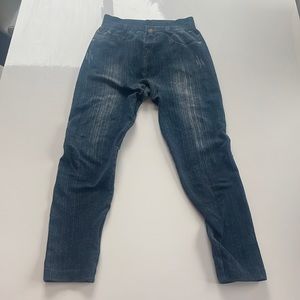 No Brand is listed, Large Blue Jeggings
